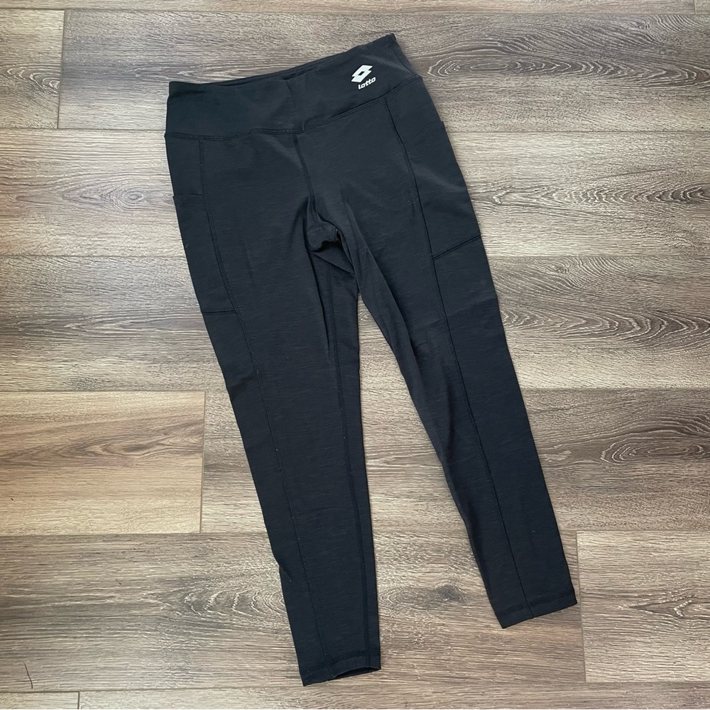 Lotto 3/4 Legging Black Medium